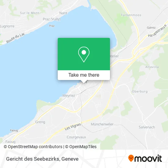Gericht des Seebezirks map