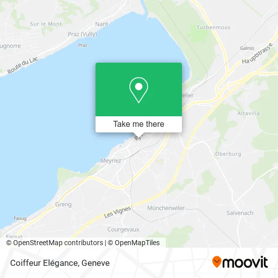 Coiffeur Elégance map