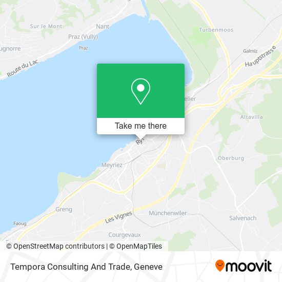 Tempora Consulting And Trade map