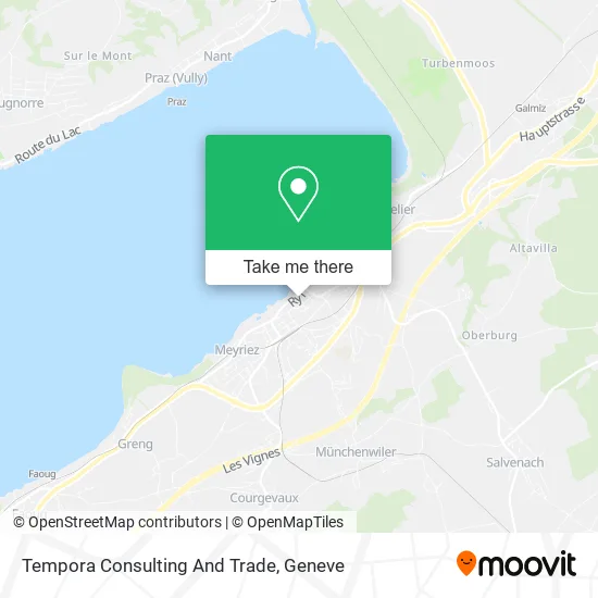 Tempora Consulting And Trade map