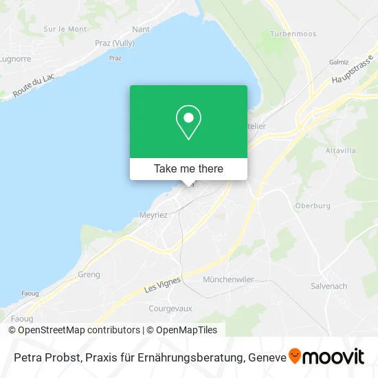 Petra Probst, Praxis für Ernährungsberatung map