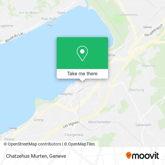 Chatzehus Murten map