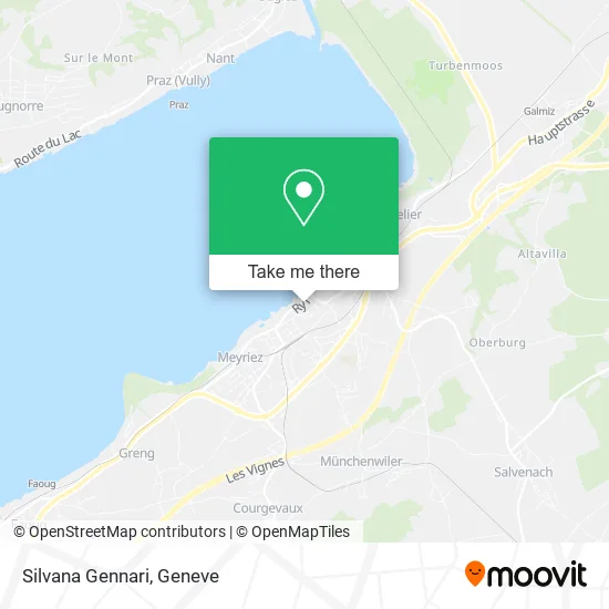 Silvana Gennari map