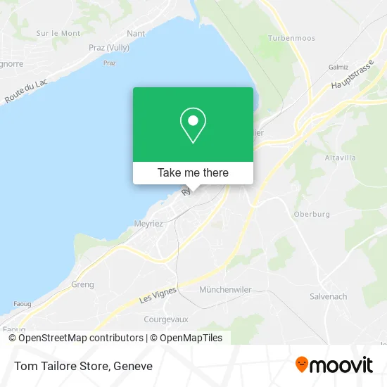 Tom Tailore Store map