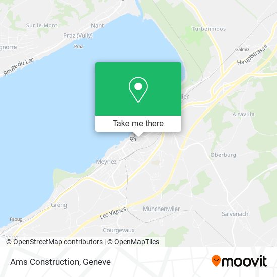 Ams Construction map