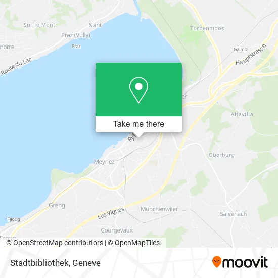 Stadtbibliothek map