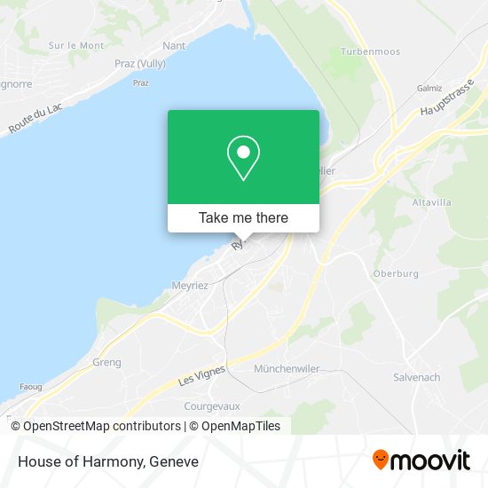House of Harmony map