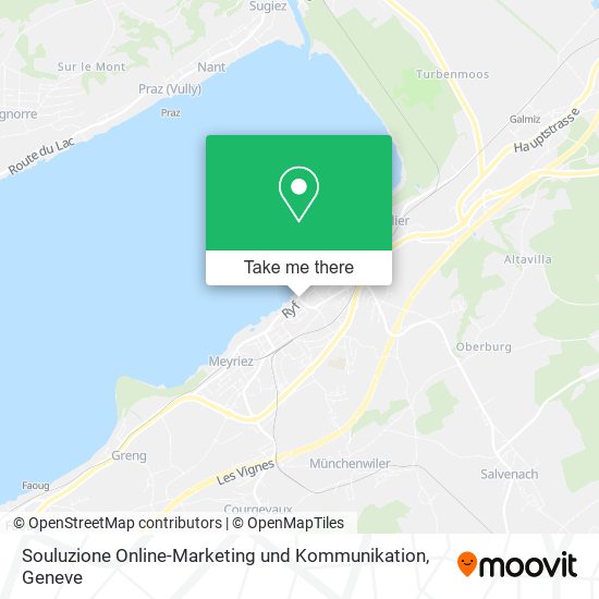 Souluzione Online-Marketing und Kommunikation map