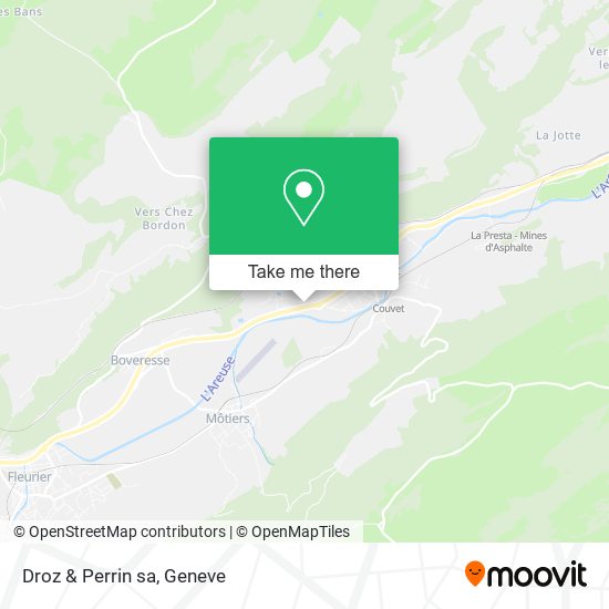 Droz & Perrin sa map