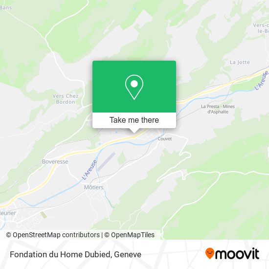 Fondation du Home Dubied map