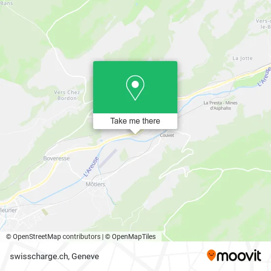 swisscharge.ch map