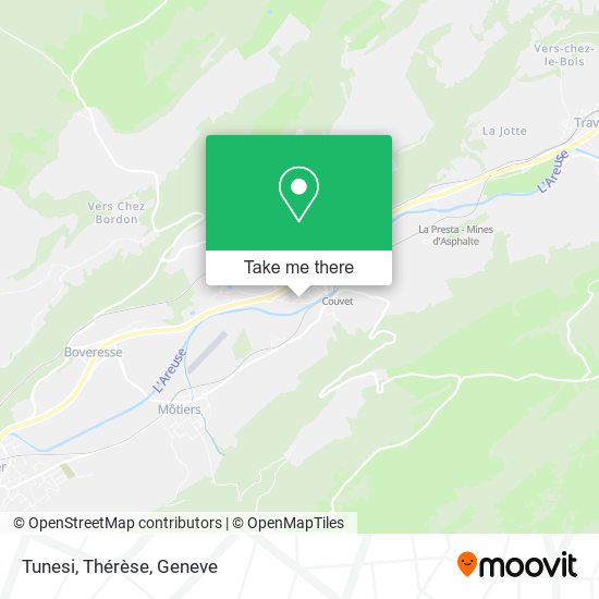 Tunesi, Thérèse map