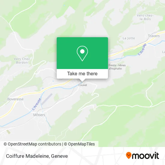Coiffure Madeleine map