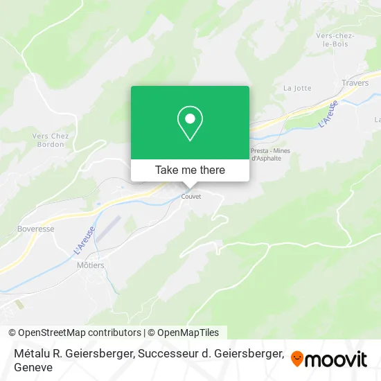 Métalu R. Geiersberger, Successeur d. Geiersberger map