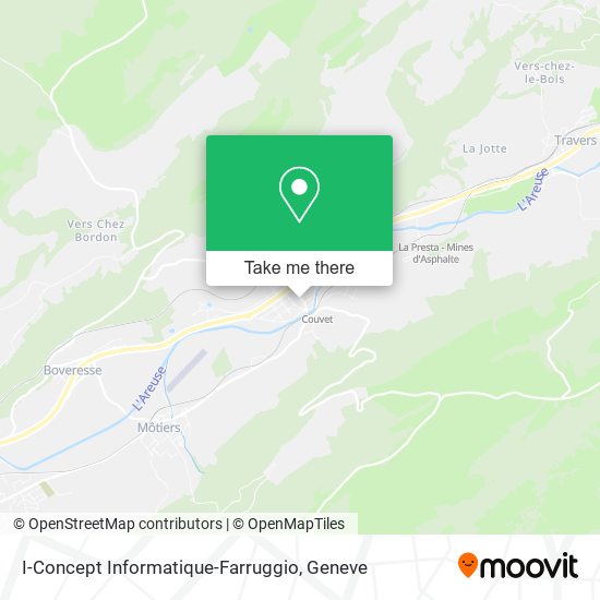 I-Concept Informatique-Farruggio map