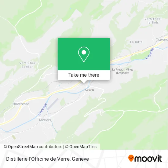 Distillerie-l'Officine de Verre map