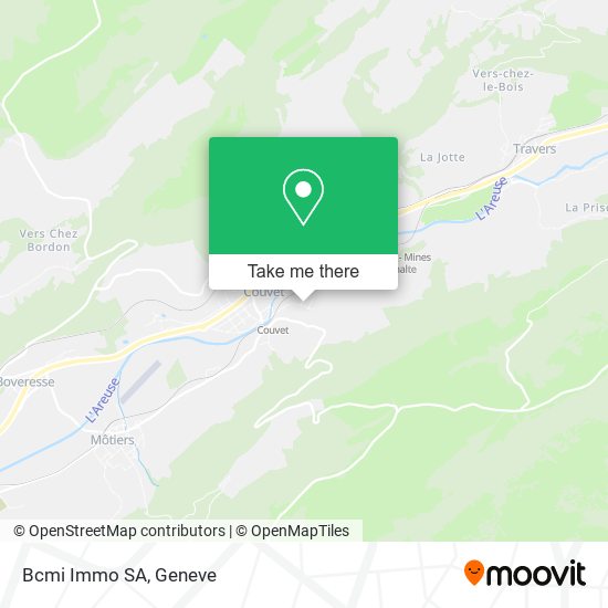 Bcmi Immo SA map