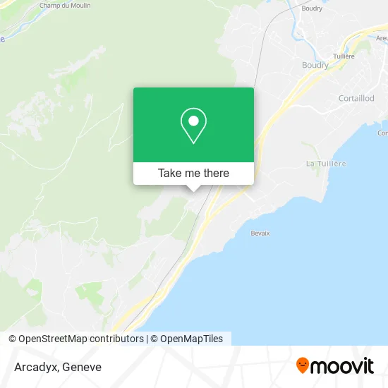 Arcadyx map