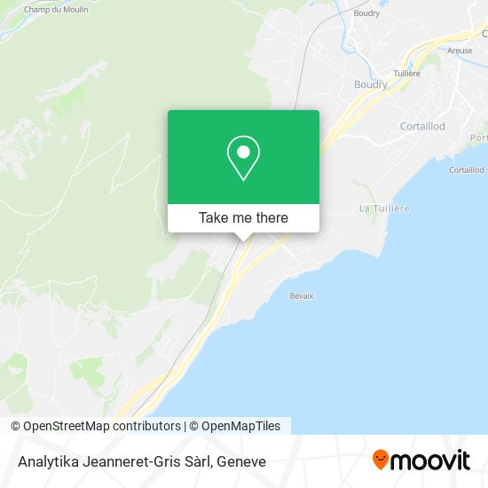 Analytika Jeanneret-Gris Sàrl map