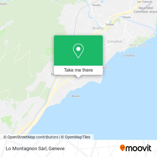 Lo Montagnon Sàrl map