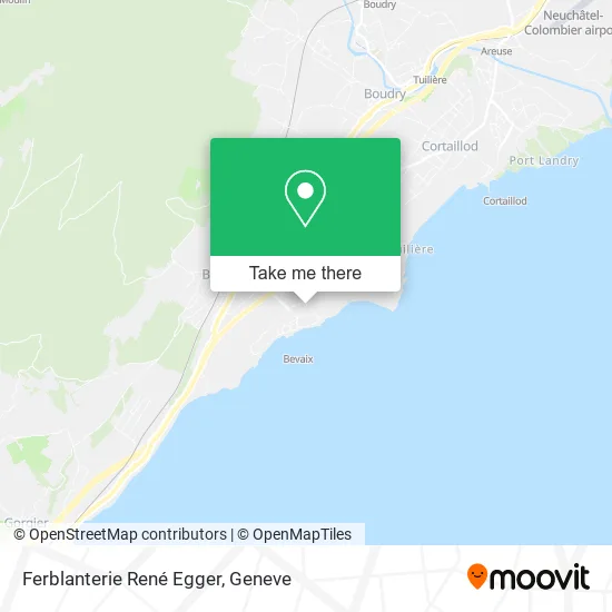 Ferblanterie René Egger map