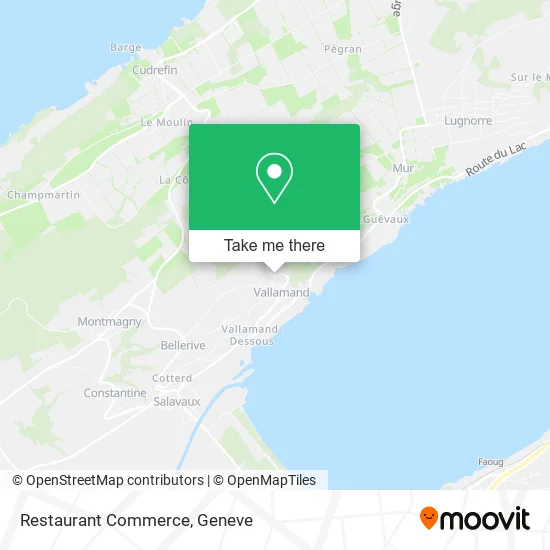 Restaurant Commerce map