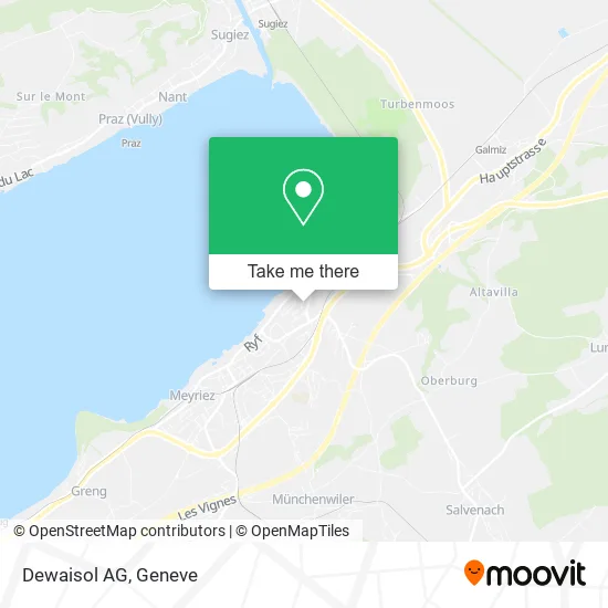 Dewaisol AG map