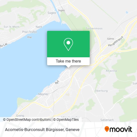 Acometis-Burconsult Bürgisser map