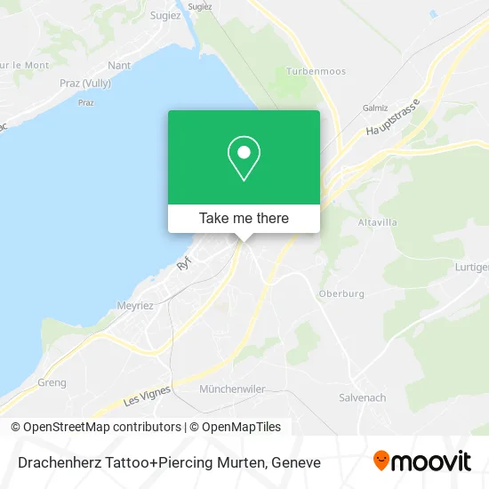 Drachenherz Tattoo+Piercing Murten map