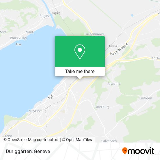Düriggärten map