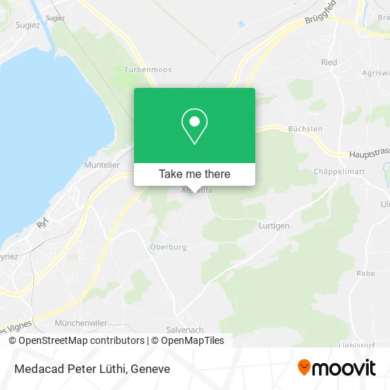 Medacad Peter Lüthi map