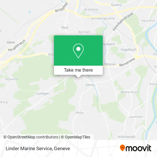 Linder Marine Service map