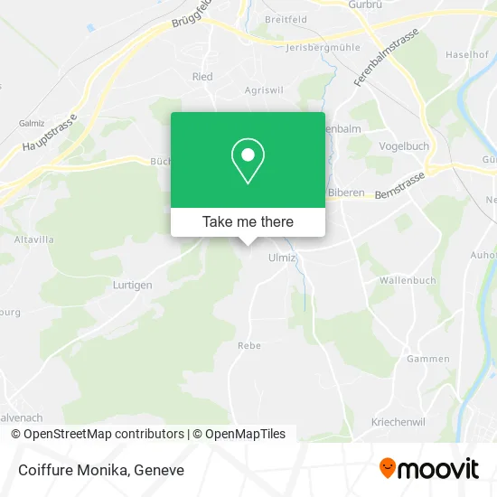 Coiffure Monika map