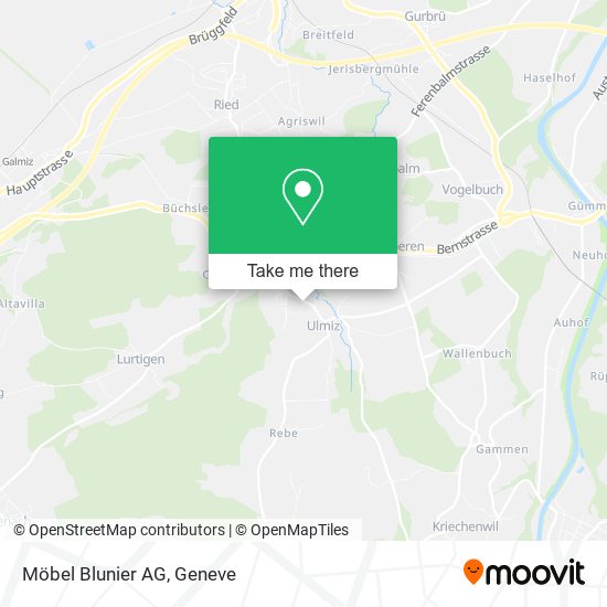 Möbel Blunier AG map