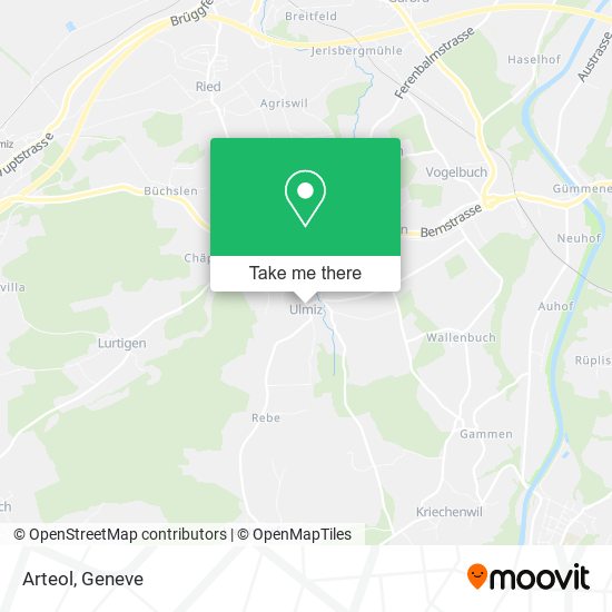 Arteol map