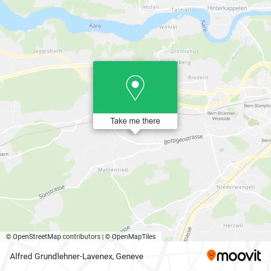 Alfred Grundlehner-Lavenex map