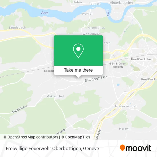 Freiwillige Feuerwehr Oberbottigen map