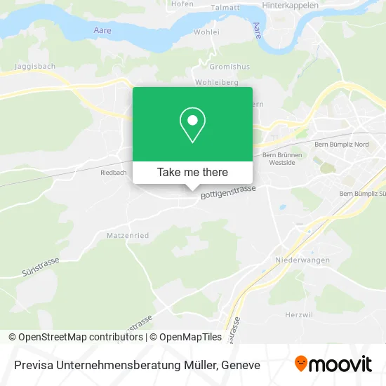 Previsa Unternehmensberatung Müller map
