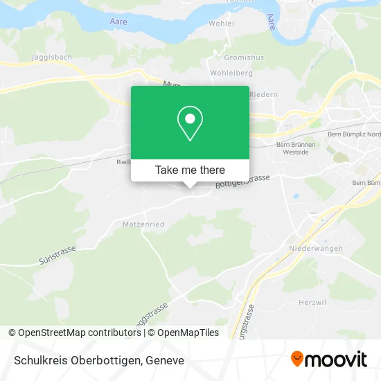 Schulkreis Oberbottigen map