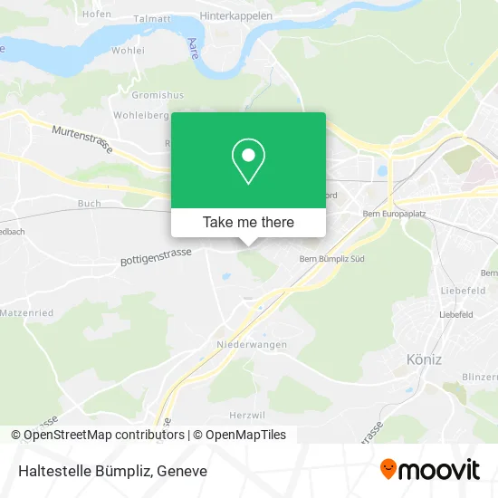 Haltestelle Bümpliz map