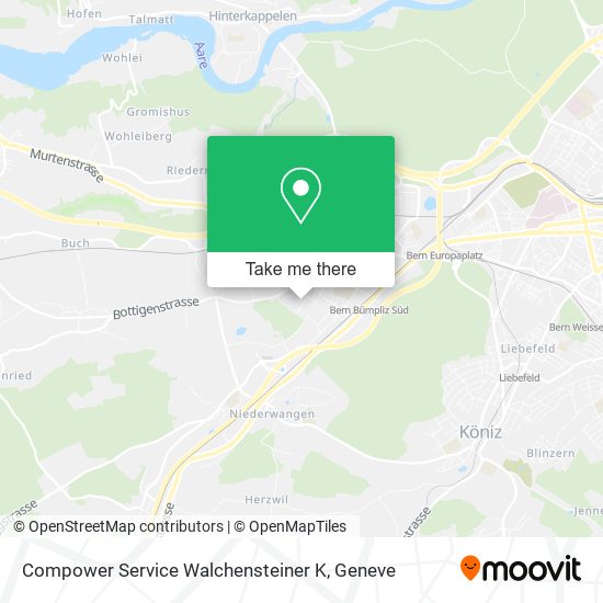 Compower Service Walchensteiner K map