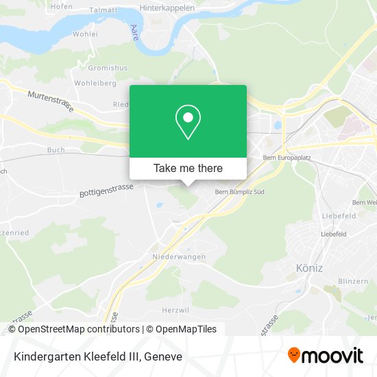 Kindergarten Kleefeld III map