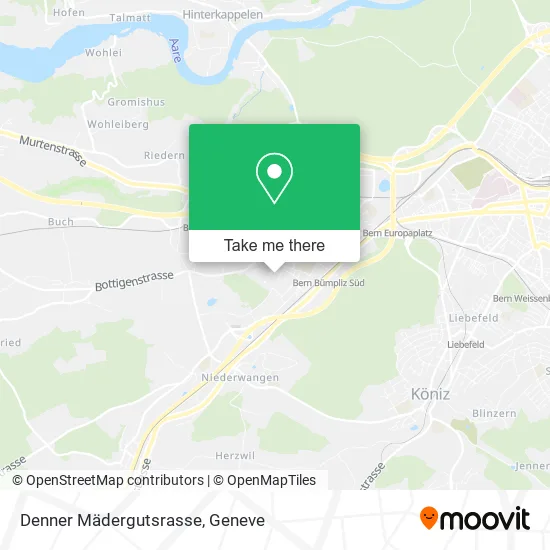 Denner Mädergutsrasse plan
