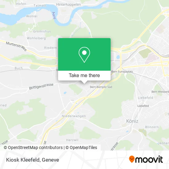 Kiosk Kleefeld plan