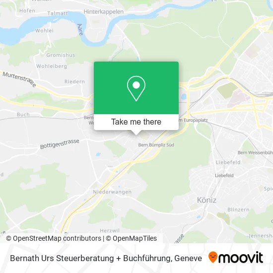 Bernath Urs Steuerberatung + Buchführung map