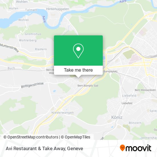 Avi Restaurant & Take Away map