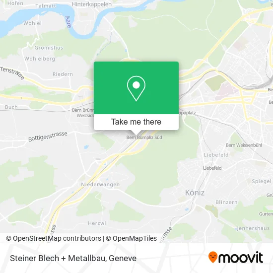 Steiner Blech + Metallbau map