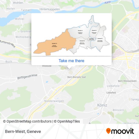 Bern-West map