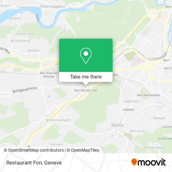 Restaurant Fon map