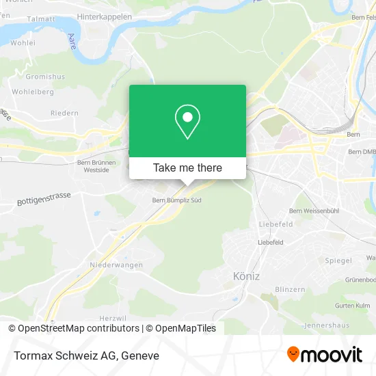 Tormax Schweiz AG map